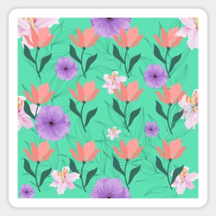 dreamy flower Sticker